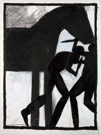 Michael Spafford (b. 1935)  Trojan Horse Series #2 - One Greek One Trojan, 2020