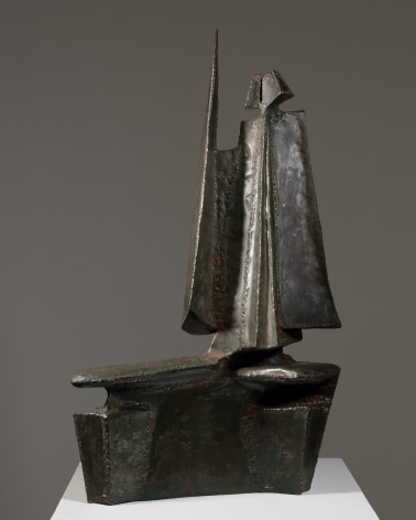 Manuel Izquierdo (1925-2009)  Untitled (warrior with tall shield), 1957