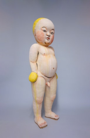 Akio Takamori (1950-2017)  Boy in Yellow Cap, 2010