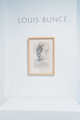 Louis Bunce installation view February 2017