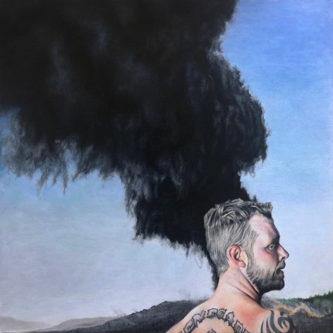 Michael Paul Miller (Born: 1980)  The Poet (carbon trail series), 2022