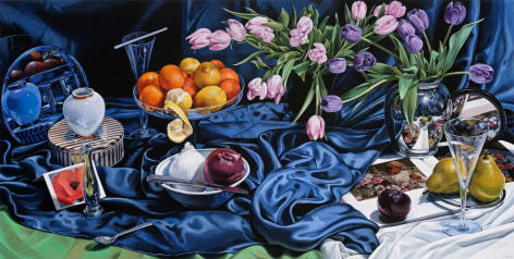 Sherrie Wolf (b. 1952)  Still Life with O'Keeffe and Bazille, 2022