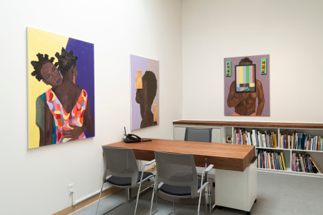 barry johnson - Latitude - Installation View - Russo Lee Gallery - The Office - May/June 2019 - view 01