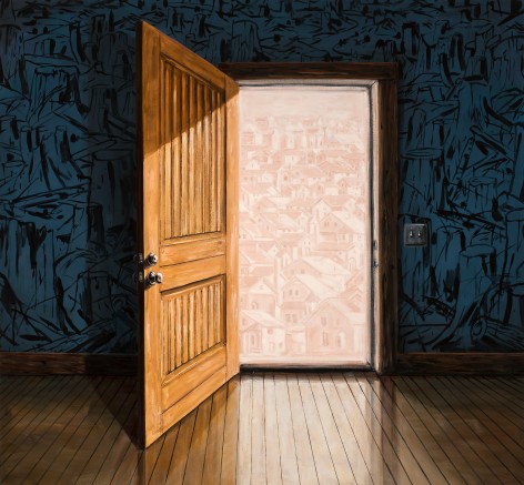 Michael Brophy (b. 1960)  Orange Door, 2023
