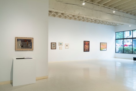 Mid Century Viewpoints | July 2018 | Installation View | Carl Morris Louis Bunce
