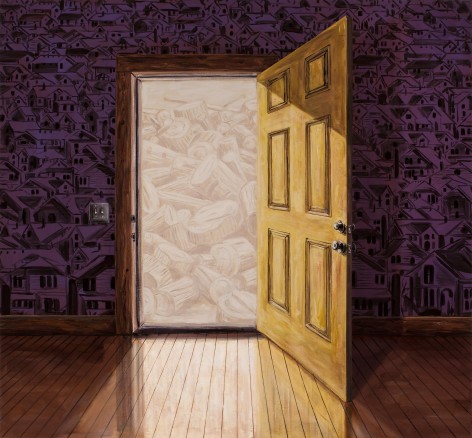 Michael Brophy (b. 1960)  Yellow Door, 2023