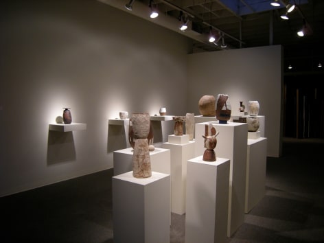 Gina Wilson clay works at Laura Russo Gallery January 2012