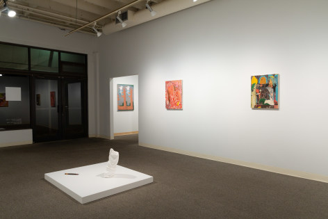 Drinking the Reflection-curated by Elizabeth Malaska-Russo Lee Gallery-Portland-november 2019-Installation view 07