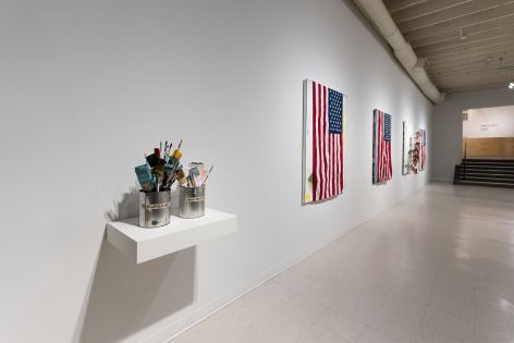 Julian V.L. Gaines - Under the Flag - Russo Lee Gallery - Installation View 05