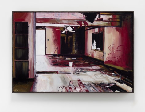 Roll Hardy (b. 1974)  Red Room, 2022