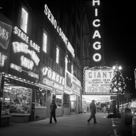 Chicago, 1956  Gelatin silver print; printed 2017  20 x 16 inches