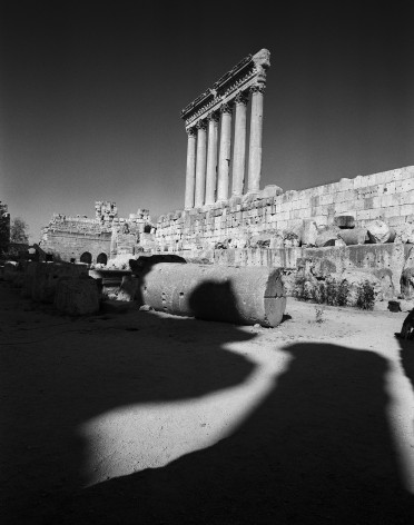 Don McCullin, The Temple of Jupiter, Baalbek, Lebanon, 2008, Howard Greenberg Gallery, 2019