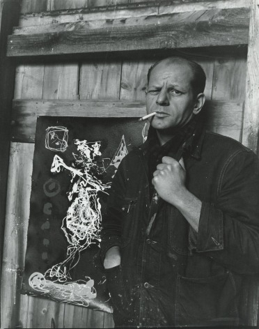 Arnold Newman - Jackson Pollock, 1949 - Howard Greenberg Gallery - 2018