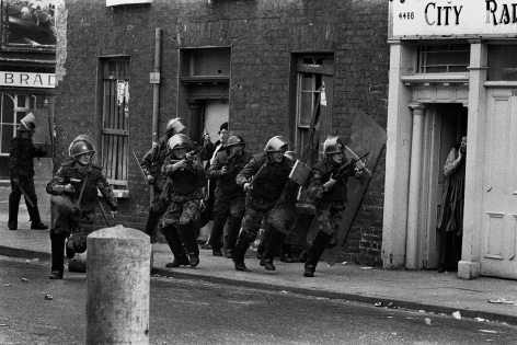 Don McCullin, The Bogside, Derry, Northern Ireland, 1971, Howard Greenberg Gallery, 2019