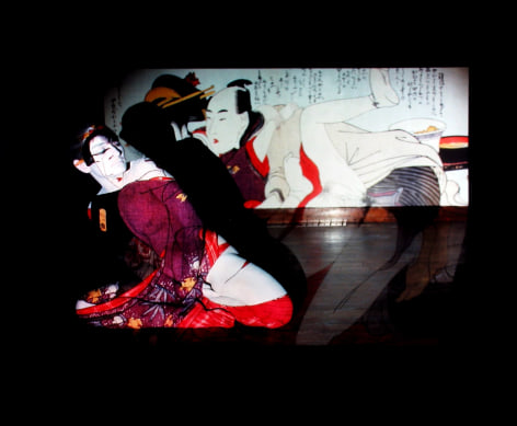 Eikoh Hosoe:Ukiyo-e Projections 2004 howard greenberg gallery