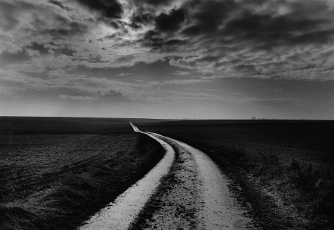 Don McCullin, Road to the Battlefields, Somme, France, 2000, Howard Greenberg Gallery, 2019
