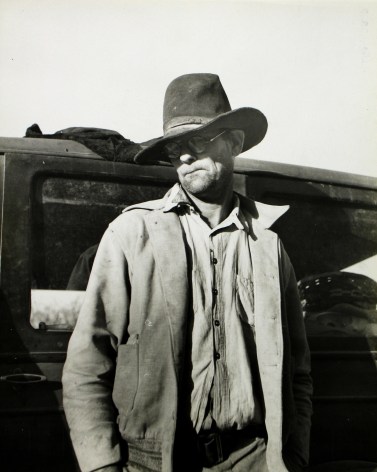 Dorothea Lange - Texas farmer in California looking for work for himself and his family, c.1935 - Howard Greenberg Gallery