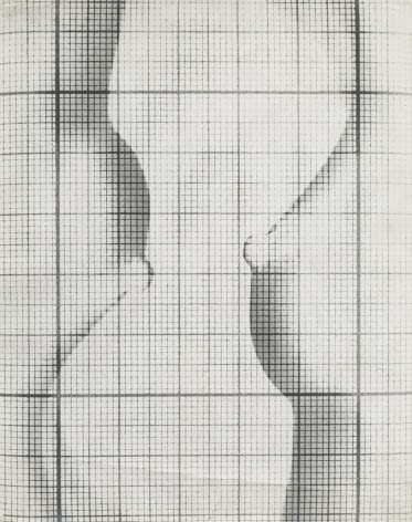 Erwin Blumenfeld, Composition sur papier quadrille, Pairs, 1938, Howard Greenberg Gallery, 2020