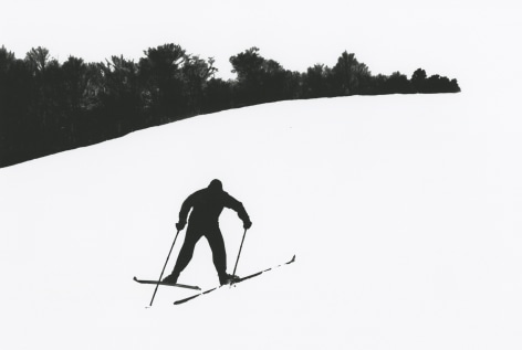 Marvin Newman - Skier, Stowe, Vermont, 1953 - Howard Greenberg Gallery