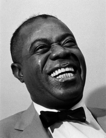 Ray Fisher - Louis Armstrong, Miami Beach, FL, 1957 - Howard Greenberg Gallery