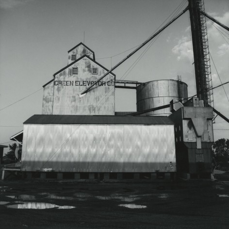 Frank Gohlke, Grain Elevators, Homewood, Kansas - Series III, 1973, Howard Greenberg Gallery, 2020