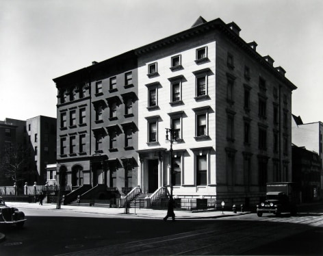 Berenice Abbott  Fifth Avenue Houses, Nos. 4, 6, 8, 1936  Gelatin silver print; printed later&nbsp;  28 7/8 x 36 5/8 inches