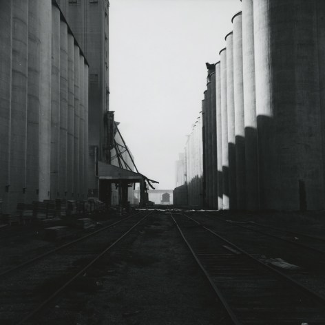 Frank Gohlke, Grain Elevators, Minneapolis - Series I, 1973, Howard Greenberg Gallery, 2020