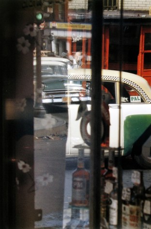Taxi, 1956  Chromogenic print; printed later  14 x 11 inches