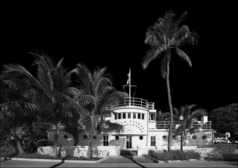 Simon Chaput - Beach Patrol Headquarters, Miami Beach, 2014 - Howard Greenberg Gallery