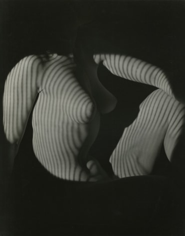 Erwin Blumefeld, Cubist Nude Seated Light/Shadow, New York, 1944, Howard Greenberg Gallery, 2020