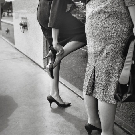 Vivian Maier  Chicago, 1961  Gelatin silver print; printed later  20 x 16 inches  From an edition of 15