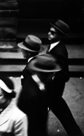 Saul Leiter, Hats, c.1948, Howard Greenberg Gallery, 2019