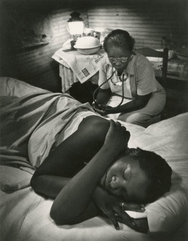 Untitled, from the series, &quot;Nurse Midwife&quot;, 1951  Gelatin silver print  20 x 16 inches