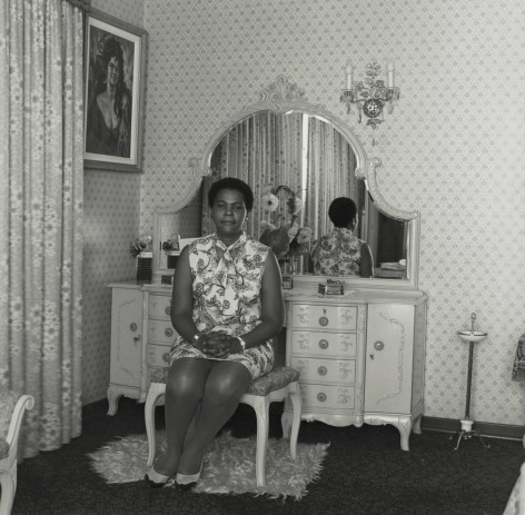 David Goldblatt - Untitled (woman in Soweto), 1972 - Howard Greenberg Gallery
