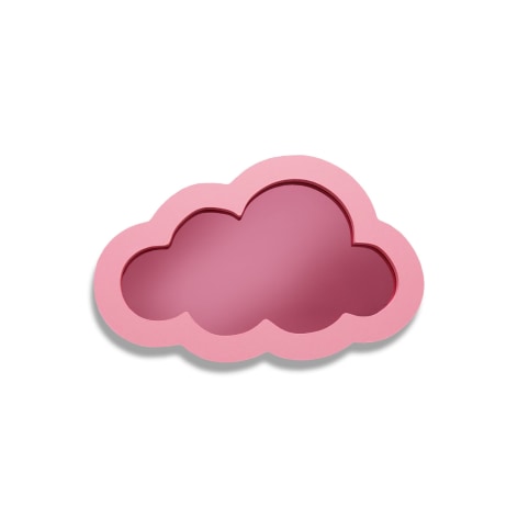 Pink Cloud Mirror