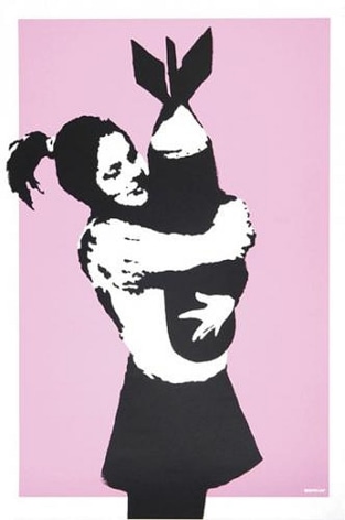 Banksy (b. 1974)  Bomb Hugger, 2003