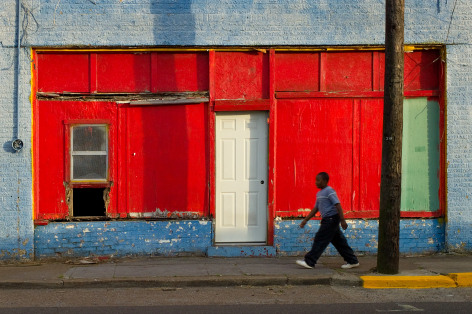 Magdalena Sol&eacute;, Mississippi Delta, 4th Street and Issaquena, Clarksdale, 2010, Sous Les Etoiles Gallery