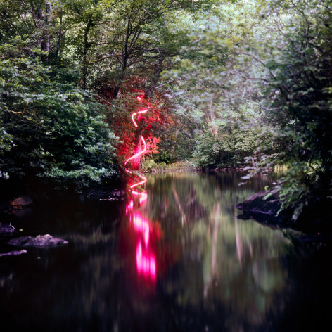 Barry Underwood, Scenes, Trace (Pink), 2008, Sous Les Etoiles Gallery