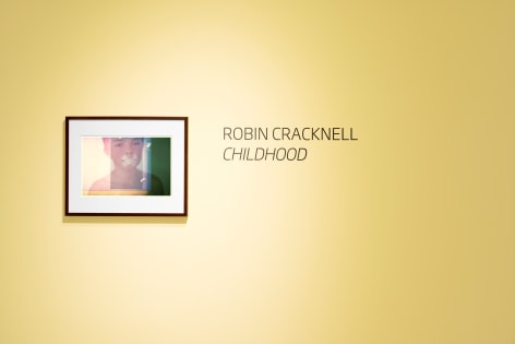 Robin Cracknell's &quot;Childhood&quot; exhibition installation at Sous Les Etoiles Gallery, 2016