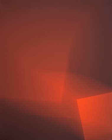 Richard Caldicott, Chance/Fall, 2010, Sous Les Etoiles Gallery, red, abstract