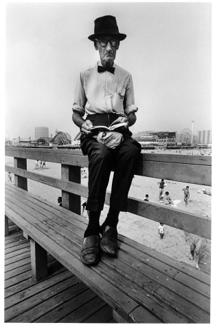 Sous Les Etoiles Gallery, Man Wearing Bow Tie, Harvey Stein, Coney Island