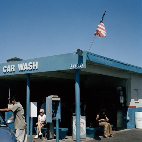Ronan Guillou, In Between, San Diego Car Wash, 2002, Sous Les Etoiles Gallery