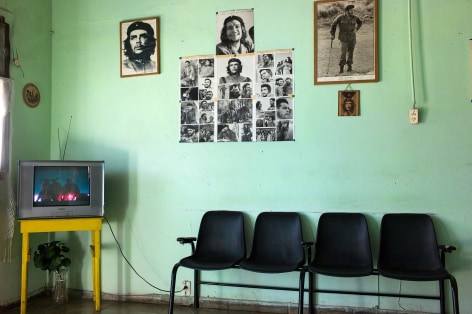 Magdalena Sol&eacute;, Cuba - Hasta Siempre (Cuba Forever), Waiting Room at Bus Station, Trinidad, 2011, Sous Les Etoiles Gallery
