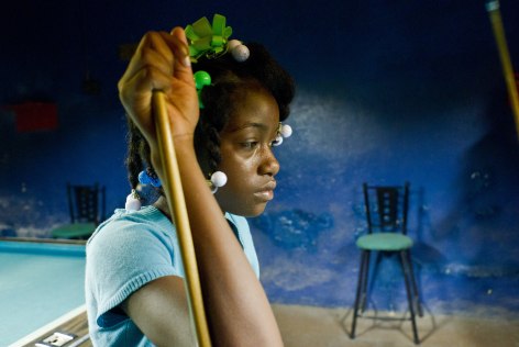 Magdalena Sol&eacute;, Mississippi Delta, Girl with Pool Stick, Clarksdale, 2010, Sous Les Etoiles Gallery