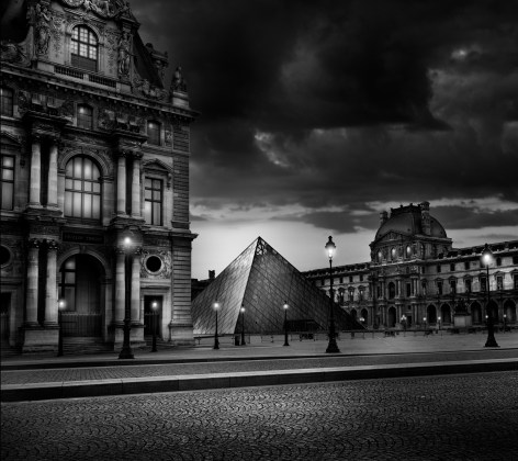 Pyramide du Louvre, 2005 - The Light of Paris | Jean-Michel Berts Photography