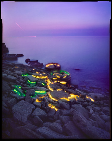 Barry Underwood, This Land is Your Land, Lake Erie, 2016, Sous Les Etoiles Gallery