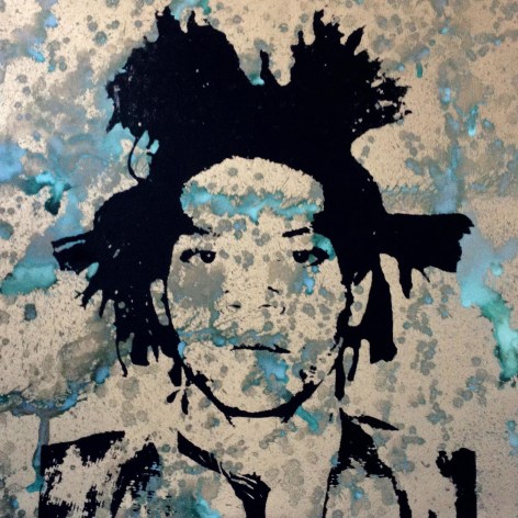Charles Lutz - Andy Warhol - denied- painting - contemporary art - Basquiat