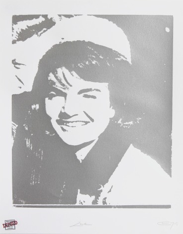 Charles Lutz - Contemporary Art - Jackie Kennedy - Andy Warhol - Limited Edition - Print - Denied