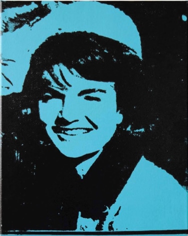 Charles Lutz - Andy Warhol - denied- painting - contemporary art - Jackie Kennedy
