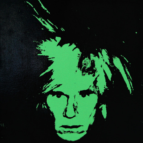 WARHOL - DENIED - PORTRAIT - PAINTING - ANDY WARHOL - CHARLES LUTZ